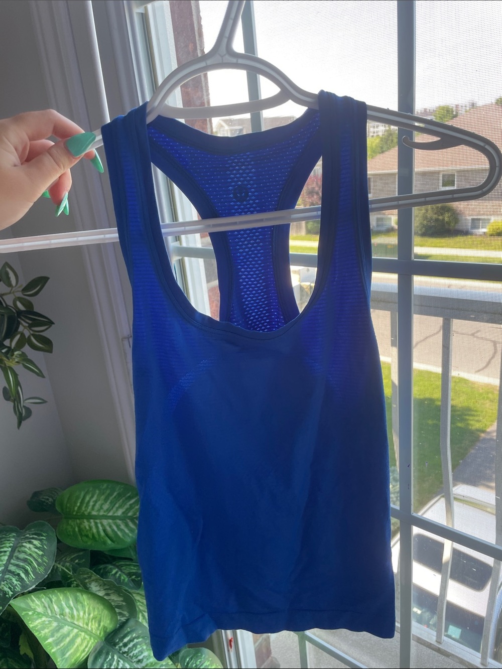 Lululemon Colbalt Blue Racerback Tank